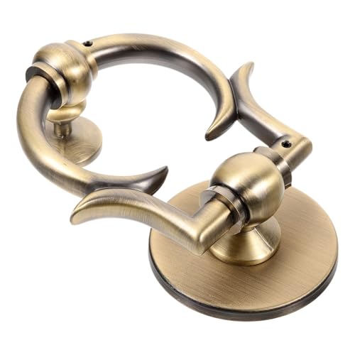 Runder Ring aus Zinklegierung for dekorative Eingangstürklopfer Für Eingangstür Tor von ZIHDKE