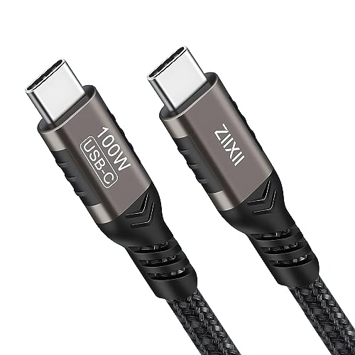 ZIIXII 100W USB C auf USB C Kabel, 1.5m USB C Kabel auf USB C Ladekabel Schnellladekabel Typ C Ladekabel, Nylongeflecht für Samsung Galaxy S22 Ultra S21 S20 Note Tablet Huawei ZIIXII 100W USB C auf USB C Kabel, 1.5m USB C Kabel auf USB C Ladekabel Schnellladekabel Typ C Ladekabel, Nylongeflecht für Samsung Galaxy S22 Ultra S21 S20 Note Tablet Huawei von ZIIXII