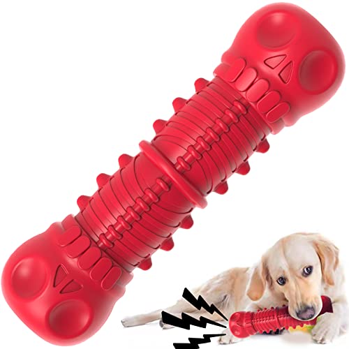 ZIKATON Quietschendes Hundespielzeug für aggressive Kauer, langlebiges Kauspielzeug für große und mittelgroße Hunde, Hundespielzeug, robustes und langlebiges Hundespielzeug mit Naturkautschuk ZIKATON Quietschendes Hundespielzeug für aggressive Kauer, langlebiges Kauspielzeug für große und mittelgroße Hunde, Hundespielzeug, robustes und langlebiges Hundespielzeug mit Naturkautschuk von ZIKATON