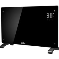Zilan - Glaskonvektor mit LED-Display 2000 Watt Touchscreen Fernbedienung 24h Timer Überhitzungsschutz Wandmontage möglich von ZILAN