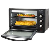 Minibackofen 45 Liter Konvektion 60 min Timer Ober-Unterhitze Mini Backofen Kleiner Backofen Elektrischer Backofen - Zilan von ZILAN