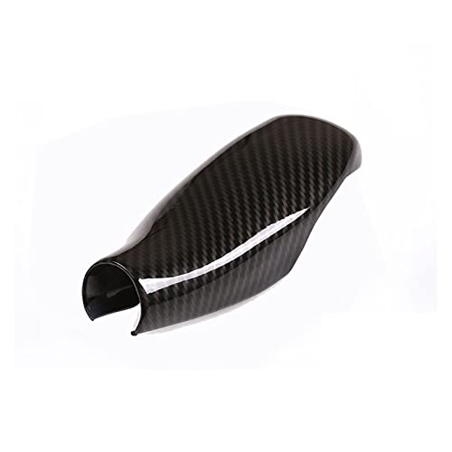 ZIMAGU Kompatibel mit BMW 5er 6er 7er G30 G32 G11 G12 X3 G01 X4 G02 Auto Getriebekopf Schaltknauf Abdeckung Handbremse Griffgehäuse Carbon Textur Shell (Color : Carbon Texture) von ZIMAGU