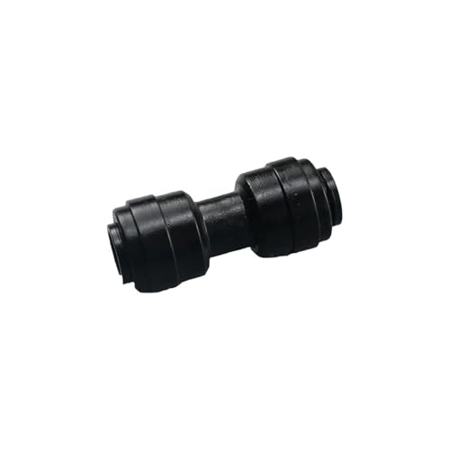 1/4 ''gerade Union Push-To-Connect Schnellspann-befestigung Wasser Nebel System Stecker 10 Stücke(10pcs black) von ZINTCBLGE