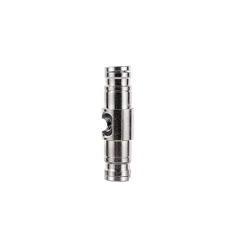 1 Stück 1/4 Zoll Schiebeverschluss-Schnellverbinder Hochdruck-Außendurchmesser 6,35 mm Rohr-T-Stück Winkelstück Gerades Fitting Vernebelungs-Bewässerungsdüsenanschluss(3) von ZINTCBLGE