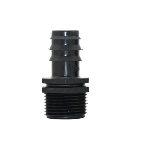 1 Zoll Außengewinde auf 25 mm, 1 Zoll Gartenschlauch-Anschlussstück, 25 mm, 32 mm, Kunststoff-Schlauchanschluss, 2 Stück(25MM Outer diameter) von ZINTCBLGE