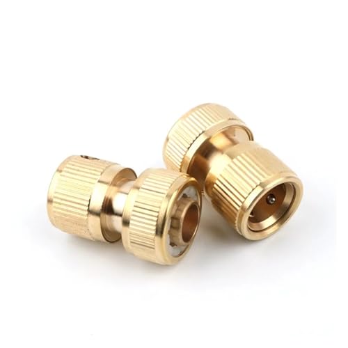 1 stück Messing 5/8 "Garten Schnellverbinder 16mm Schlauch Gartenbewässerungsanschluss Wasserhahn Wasserhahn Adapter Wasserpistole Rohrverschraubungen von ZINTCBLGE