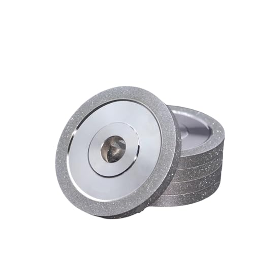 100 mm galvanisierte Diamant-Parallelschleifscheibe, Diamant-Schleifscheibe aus Legierung, kreisförmige Schleifscheibe(320,125 10 32mm) von ZINTCBLGE