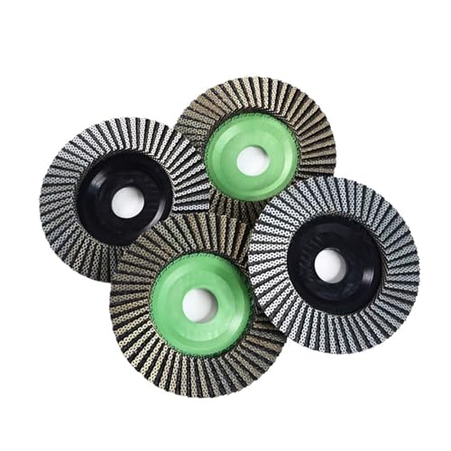 115-mm-Fächerrad For Metall, Galvanisierte Fächerschleifscheibe For Beton, Fächerschleifpad For Marmor, Fächerscheibe For Granit(60_1PC_115MM) von ZINTCBLGE