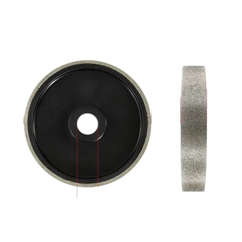 150x25,4x25mm Diamant Lapidar Schmuck Schleifen Rad Jade Polieren Schleif Schärfen Schleifen Räder Werkzeug(800) von ZINTCBLGE
