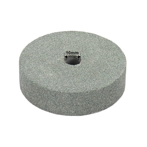 1PC 3 Zoll/75mm Schleifstein Polierscheibe Metall Schleifpolierscheibe Polierscheiben For Doppelschleifer Metallbearbeitung(Gray) von ZINTCBLGE
