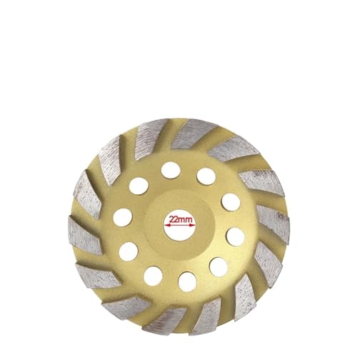 1pc100/125/150/180mm Beton Stein Keramik Turbo Diamant Schleifen Cup Rad Disc Stein Keramik Marmor Schneiden For Winkel Grinder(1pc 100x22mm) von ZINTCBLGE