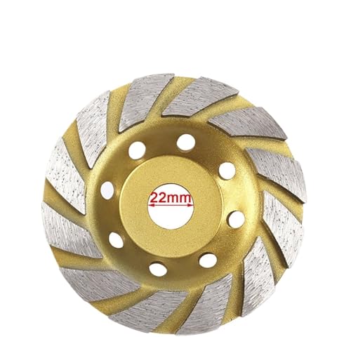 1pc100/125/150/180mm Beton Stein Keramik Turbo Diamant Schleifen Cup Rad Disc Stein Keramik Marmor Schneiden For Winkel Grinder(1pc 180x22mm) von ZINTCBLGE