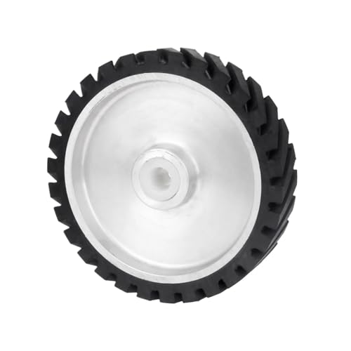 250 * 50mm Gezackten Bandschleifer Gummi Kontaktieren Rad 47mm Dia for Schleifen Band Polieren räder von ZINTCBLGE