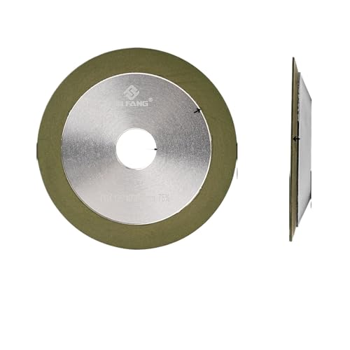 3/4/5/6 Zoll Diamant-Schleifscheibe, Kreisförmige Harz-Schleifscheibe For Hartmetall, Metall, Wolfram, Stahl, Fräser, Schleifwerkzeuge(125x25mm) von ZINTCBLGE