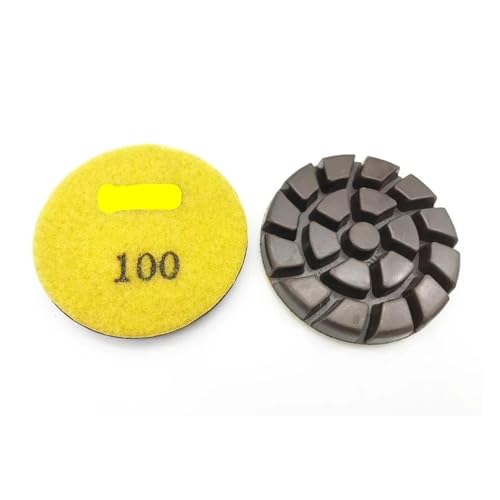3 Zoll 80 mm 3" Hochleistungs-Kupfer-Hybrid-Übergangswerkzeug, Schleif- und Polierdiamantwerkzeug, Betonplatte, Nass- und Trockengebrauch(1500) von ZINTCBLGE