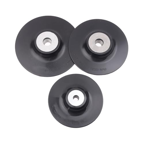 4-7 '' 100/125/150/180 Mm M10/M14 Gewinde-Stützteller ABS-Kunststoff-Stützteller Runde Schleifscheiben For Winkelschleifer(A4) von ZINTCBLGE