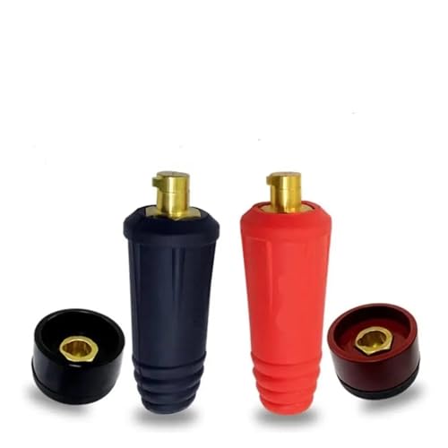4Pcs DKJ 10-25 35-50 50-70 Fitting Männlichen Kabel Stecker Schweißen Maschine Kupfer Stecker buchse(35-50) von ZINTCBLGE