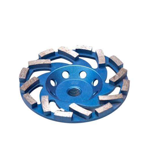 5'' 7'' M14 5/8''-11 22,23mm Zyklon Diamant Gesinterte Schleifen Cup Räder 125 180mm Seltsame Form Beton Granit Schleifen Disc(5 8-11 thread,7 inch 180mm) von ZINTCBLGE