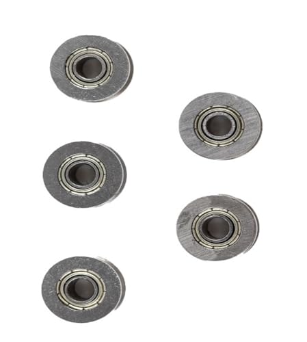 5 stücke VU Nut Roller Rad Kugellager Stickerei Maschine Pulley Lager(U604ZZ 4x13x4mm) von ZINTCBLGE