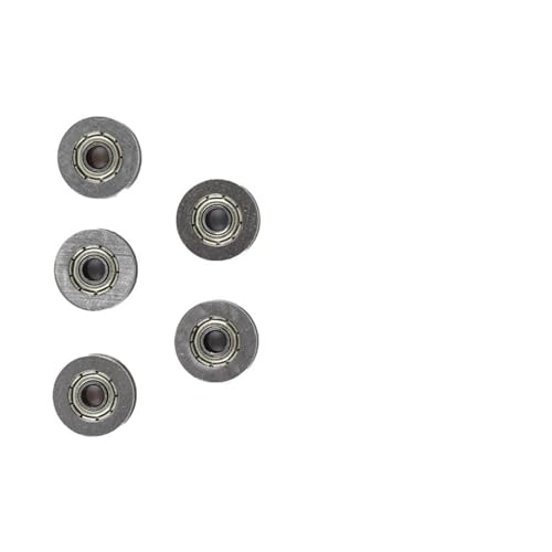 5 stücke VU Nut Roller Rad Kugellager Stickerei Maschine Pulley Lager(U623ZZ 3x12x4mm) von ZINTCBLGE