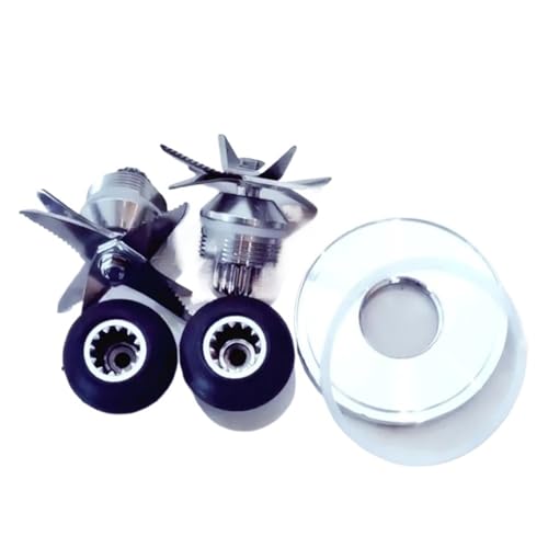 5-teilige Mixerteile, kompatibel mit Biolomix T5300/T5200 Mixermesser-Ersatz von ZINTCBLGE