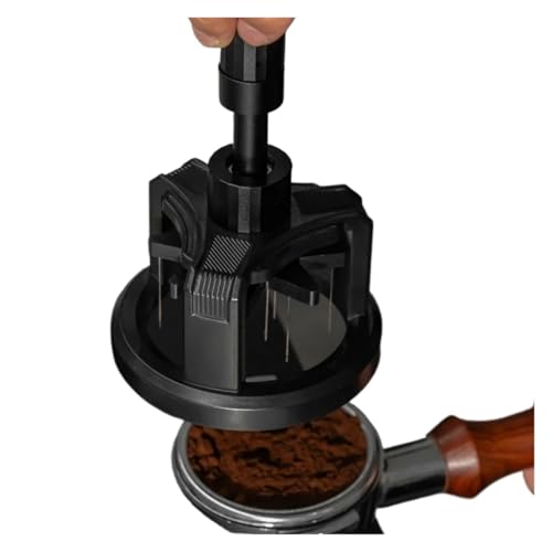 51 mm 53 mm 58 mm Espresso-Rührer, höhenverstellbar, magnetisch, 10-poliger Rührer, magnetischer Spender, Kaffeemaschine(53MM) von ZINTCBLGE