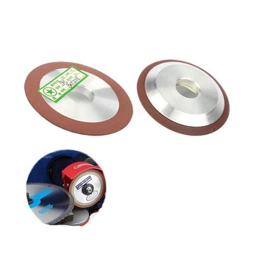 80mm Diamantscheibe Schleifscheibe Schneidklinge For Hartmetallspitzer Schneidwerkzeug Metalllegierung Frässchleifer Zubehör Grit150(13mm) von ZINTCBLGE