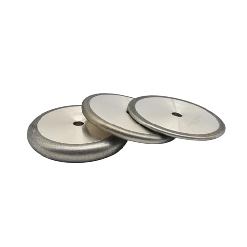 CBN200 Formgebung Gezackter Brotmesser CBN-Schleifscheibe 6 Zoll 150 Mm Dorn 5/8 Zoll T1 Zoll R12,7 Mm For Edelstahl Kohlenstoffstahl(1in 0.5in 0.25in) von ZINTCBLGE