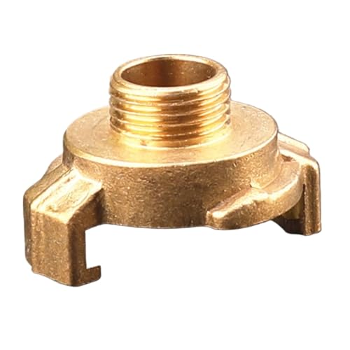 Connect Water Fitting Klauenkupplungen Hahnverbinder Messing DN15 DN20 DN25 Garten Wasserverbinder(DN15) von ZINTCBLGE