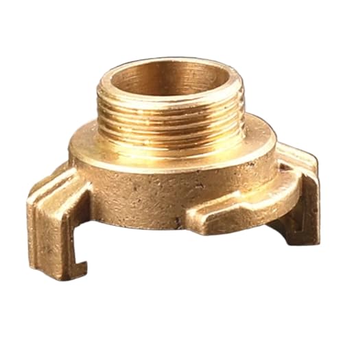 Connect Water Fitting Klauenkupplungen Hahnverbinder Messing DN15 DN20 DN25 Garten Wasserverbinder(DN20) von ZINTCBLGE