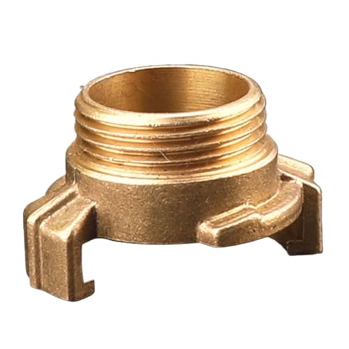 Connect Water Fitting Klauenkupplungen Hahnverbinder Messing DN15 DN20 DN25 Garten Wasserverbinder(DN25) von ZINTCBLGE