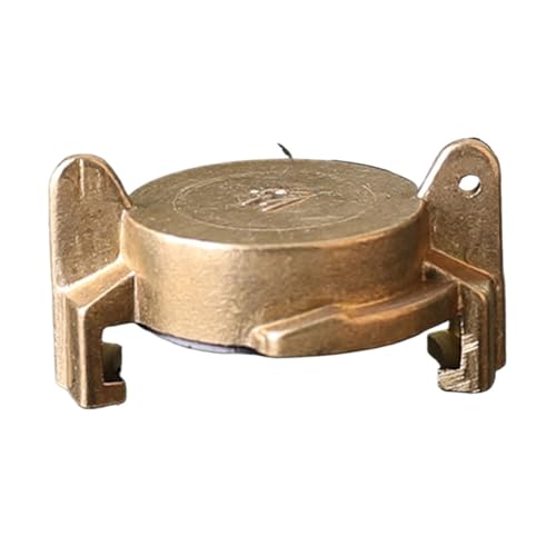 Connect Water Fitting Klauenkupplungen Hahnverbinder Messing DN15 DN20 DN25 Garten Wasserverbinder(Plug) von ZINTCBLGE