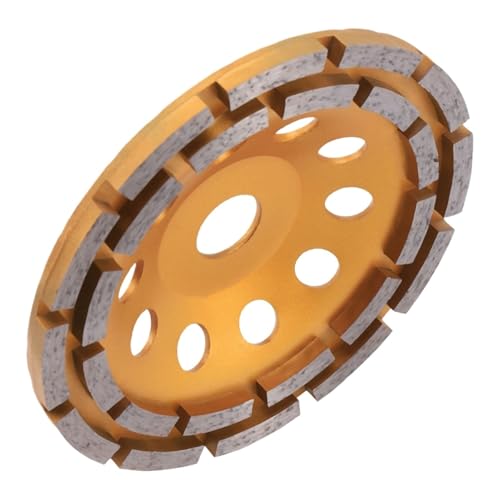 Flash Trend 3 Stück 150 Mm 7 Zoll Diamant 2 Reihen Segment Schleifscheibe Schleifscheibe Schleifer Schleifbecher Schleifwerkzeuge 22 Mm Loch von ZINTCBLGE