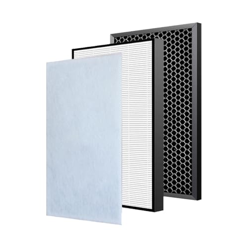 Kompatibel for Panasonic Luftreiniger F-VXH50R F-VXR50R F-VXH50A F-VXH50H F-VXH50M Ersatz-HEPA-Filter und Aktivkohlefilter von ZINTCBLGE