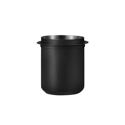 Kompatibel mit MHW-3BOMBER 58 mm, Kaffeedosierbecher, kompatibel mit 58 mm, Siebträger, 304 Edelstahl, Kaffee(1pcs Black) von ZINTCBLGE