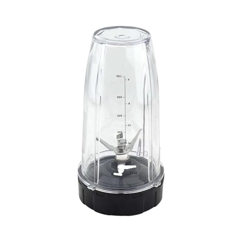 Kompatibel mit Ninja Blender-Ersatzteilen, 24-Unzen-Becher, 7-Flossen-Extraktorklinge, kompatibel mit Nutri Ninja Auto IQ BN801 SS101 BL480-30 BL641 HOT Kompatibel mit Ninja Blender-Ersatzteilen, 24-Unzen-Becher, 7-Flossen-Extraktorklinge, kompatibel mit Nutri Ninja Auto IQ BN801 SS101 BL480-30 BL641 HOT von ZINTCBLGE