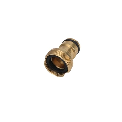 M22 bis M24 Gewinde Messing Schnellkupplung Gartenbewässerungsadapter Tropfbewässerung Kupferschlauch Schnellkupplung Fitting 1 Stück(Yellow) von ZINTCBLGE