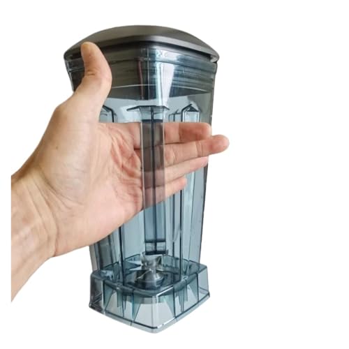 Mixerbecher + Deckel, kompatibel mit Biolomix 1052 Mixer-Ersatzbechermesser von ZINTCBLGE