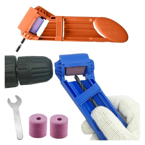 Tragbarer Bohrerschärfer, Korund-Schleifscheibenwerkzeug, Korundbeständiges Bohrer-Polierschleifscheibenwerkzeug, 2,0–12,5 Mm Bohrer(2) von ZINTCBLGE