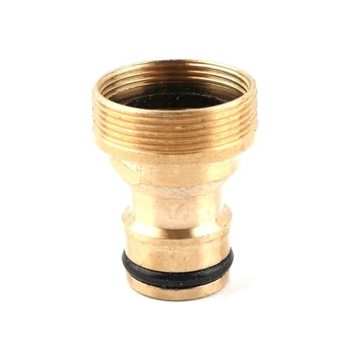 Universal Tap Küche Adapter Messing Wasserhahn Wasserhahn Stecker Mixer Schlauch Adapter Becken Fitting Garten Bewässerung Werkzeuge(Gold) von ZINTCBLGE