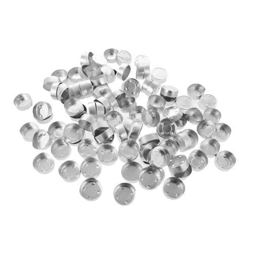 ZINTCBLGE 100 stücke Aluminium Leere Teelicht Fall Kerze Aluminium Ware ZINTCBLGE 100 stücke Aluminium Leere Teelicht Fall Kerze Aluminium Ware von ZINTCBLGE