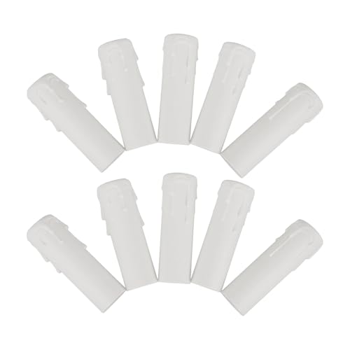 ZINTCBLGE 12 stücke Tear Drop Rohre Tropf Protektoren Kegel Halter Licht Steckdosen Abdeckungen von ZINTCBLGE
