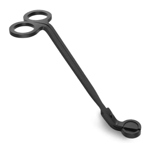 ZINTCBLGE 18cm Kerze Docht Trimmer Trim Docht Cutter Runde Kopf Kerzen Core Schere Handgemachte(Black) von ZINTCBLGE