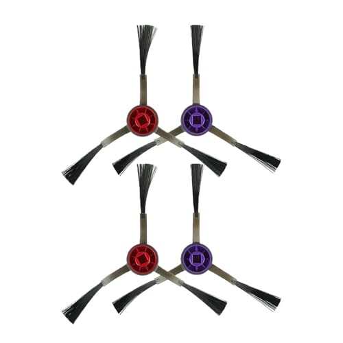 ZINTCBLGE 4/10 Stück Eckseitenbürste, kompatibel mit Eureka, Ersatzteile for Saugroboter und Wischmopp, Haushaltsbedarf, Kehrmaschinen-Reinigungswerkzeuge(4 Pack) von ZINTCBLGE