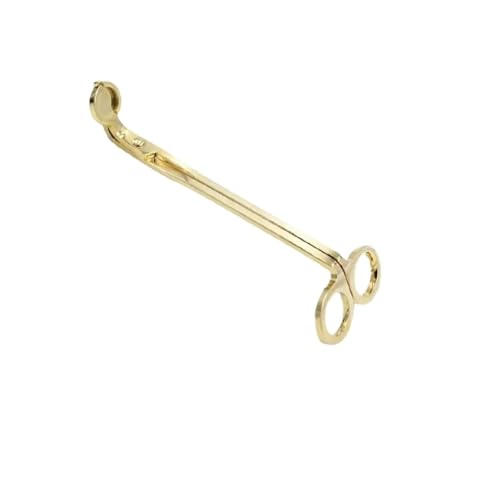ZINTCBLGE Kerzendochtschere Clip Edelstahl(Gold) von ZINTCBLGE