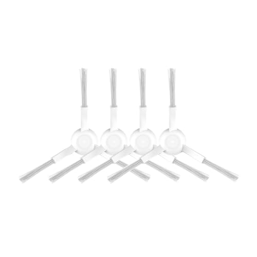 ZINTCBLGE Kompatibel mit Xiaomi Mijia, Staubsauger-Ersatzteile for die rechte und Linke Bürste(White-4pcs) von ZINTCBLGE