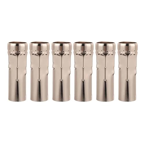 ZINTCBLGE Kronleuchter Abdeckungen Sockel Abdeckung Licht Tropf Hülse Hülsen Kandelaber Halter Metallic E14 Accessotries Teile(As Show 1) von ZINTCBLGE