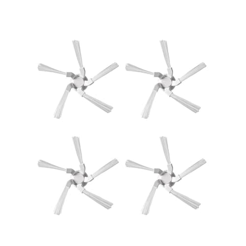 ZINTCBLGE Seitenbürsten, kompatibel mit XiaoMi, Zubehör for selbstreinigende Staubsaugerroboter(4 PCS) von ZINTCBLGE