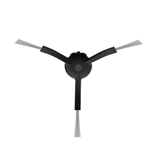 ZINTCBLGE Seitenbürstenersatz, kompatibel mit Roborock, waschbare Bürste for Roboterstaubsauger, Ersatzteilzubehör(Black 3arms) von ZINTCBLGE