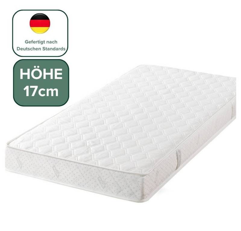 Federkernmatratze EcoFlex Härtegrade H3, Luxusmatratze Hoher Komfort, ZINUS, 17 cm hoch, (Matratze 140x200 cm) von ZINUS